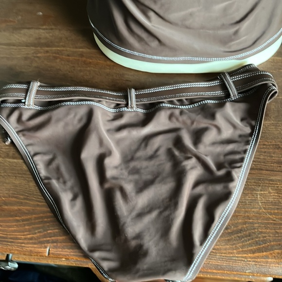 Isaac Mizrahi Tankini Swimsuit Top&Bottoms Size Large - Picture 5 of 8